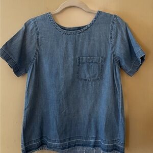 Madewell Kids Blue Denim Tee